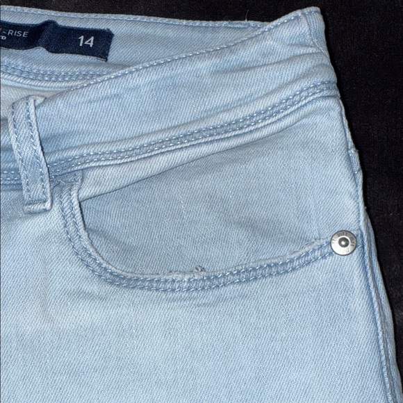 J. Jill Light Blue Cropped Jeans - Picture 4 of 7